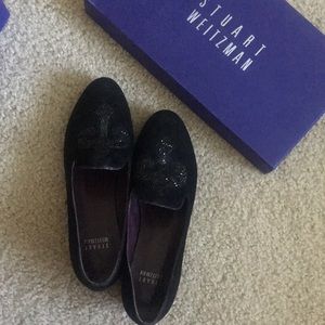 Moving sale | Stuart Weitzman Black Flats Loafers Size 5